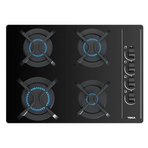 Placa de Gas Teka GBC64003KBA 4 Zonas 60cm Negro 7.3kW