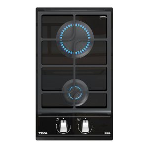 Placa de Gas Teka GZC32300XBA 2 Zonas 30cm Negro 3.8kW
