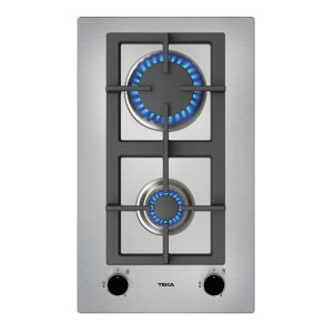 Placa de Gas Acero Teka EFX30.12GAIALCIBTN BUT 2 Zonas 30cm Inox 4kW