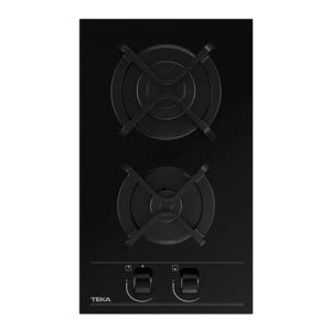 Placa de Gas Teka GBC32000 BUT 2 Zonas 30cm Negro 3.8kW