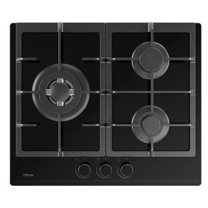 Placa de Gas Teka GBC63110KBB BUT 3 Zonas 60cm Negro 6.05kW