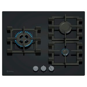 Placa de Gas Balay 3ETG563QB 3 Zonas 59cm Negro 7.3kW