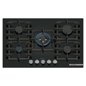 Placa de Gas Bosch PPQ7A6I40 5 Zonas 75.2cm Negro 11.5kW