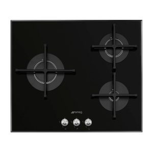 Placa de Gas Smeg E PV163N2 3 Zonas 60cm Negro 6.9kW