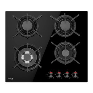 Placa de Gas Fagor 3CFI4GLSPB 4 Zonas 60cm Negro 8.1kW