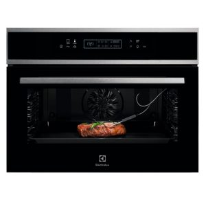 Horno Pirolitico Multifunción Electrolux EVE8P21X Clase A+ 43L Negro/Inox