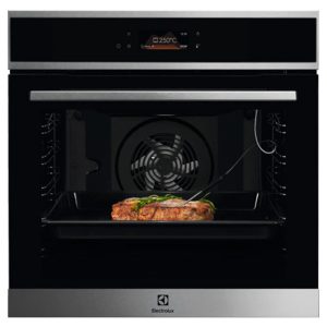 Horno Pirolitico Multifunción Electrolux EOE8P39X Clase A+ 72L Negro/Inox