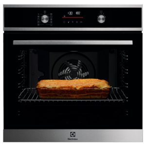 Horno Pirolitico Multifunción Electrolux EOF6P77X Clase A+ 72L Negro/Inox