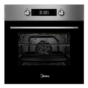 Horno Multifunción Pirolitico Midea 65P90E3IX Clase A 70L Inox