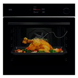 Horno Multifunción Pirolitico AEG TR7PB73FSB Clase A++ 72L Negro