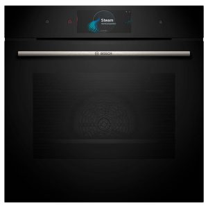Horno Pirolitico Multifunción con Vapor Bosch HRG7784B1 Clase A+ 71L Negro