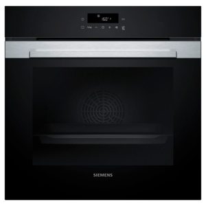Horno Pirolítico Multifunción Siemens HB372AES3 Clase A+ 71L Negro/Inox