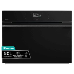 Horno Multifunción con Microondas Hisense BIM406A8B 50L Negro