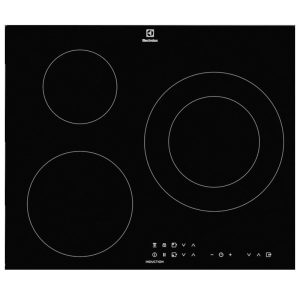 Placa de Inducción Electrolux LIT60336C 3 Zonas 60cm Negro 7.35kW