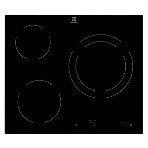Placa Vitrocerámica Electrolux EHF6231IOK 3 Zonas 59cm Negro 5.7kW