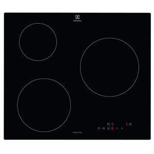 Placa Inducción Electrolux CIB60320CK 3 Zonas 59cm Negro 6kW