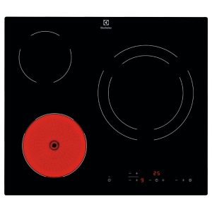 Placa Vitroceramica Electrolux LR633CK 3 Zonas 60cm Negro 5.7kW