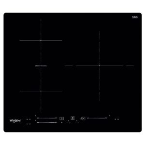 Placa de Inducción Whirlpool WBS5560NE 3 Zonas 60cm Negro 7.2kW