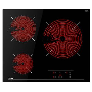 Placa Vitroceramica Teka TB6315 3 Zonas 60cm Negro 5.4kW