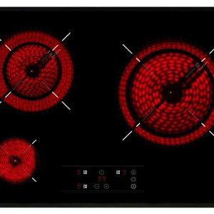 Placa Vitroceramica Teka TR5300 3 Zonas 60cm Negro 4.75kW