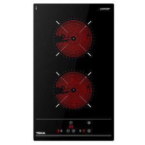 Placa Vitrocerámica Teka TZC32000TTC 2 Zonas 30cm Negro 1.2kW