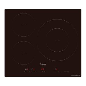 Placa Induccion Midea MIH740T467K0 3 Zonas 60cm Negro 7.4kW