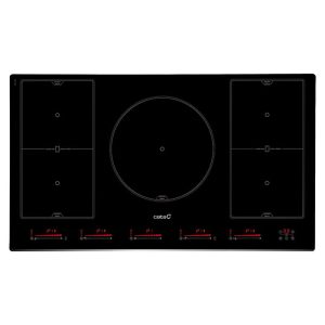 Placa de Inducción Cata INSB9012BK/A 5 Zonas 90cm Negro 9kW
