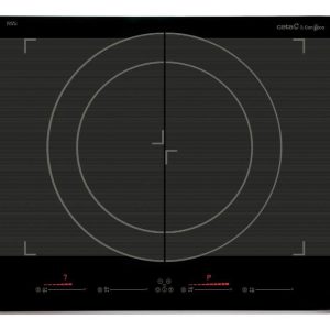 Placa de Inducción Cata Giga600BK 4 Zonas 59cm Negro 7.4kW
