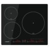 Placa de Inducción Cata IBS6303E2BK 59cm 3 Zonas Negro