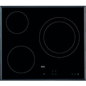 Placa Vitroceramica AEG HK623021FB 3 Zonas 60cm Negro 5.7kW
