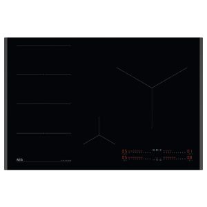 Placa Flexinducción AEG TI84IS00FB 4 Zonas 78cm Negro 7.35kW