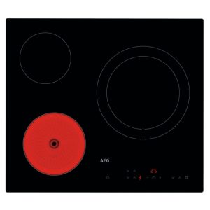 Placa Vitroceramica AEG HRB63321CK 3 Zonas 59cm Negro 5.7kW