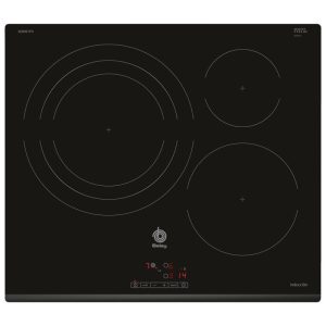 Placa de Inducción Balay 3EB967FR 3 Zonas 60cm Negro 7.4kW