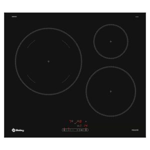 Placa de Inducción Balay 3EB865ERS 3 Zonas 60cm Negro 6.2kW