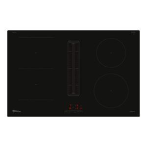 Placa de Inducción con Campana Balay 3EBC983ER 4 Zonas 80cm Negro 7.4kW
