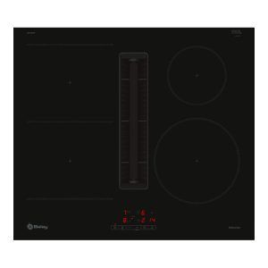 Placa de Inducción con Campana Balay 3EBC963ER 4 Zonas 60cm Negro 7.4kW