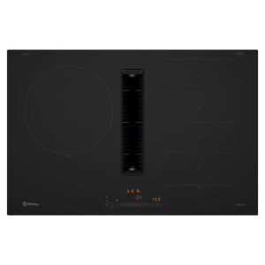 Placa de Inducción con Campana Balay 3EBC989MH 3 Zonas 80cm Negro 7.4kW