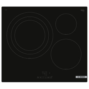 Placa de Inducción Bosch PID61RBB5E 3 Zonas 60cm Negro 7.4kW