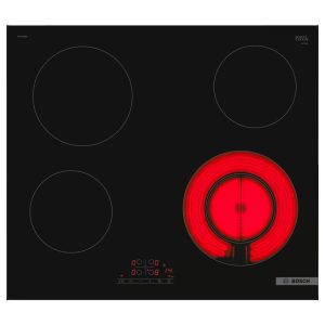 Placa vitrocerámica Bosch PKF611BB8E 4 Zonas 60cm Negro 6.6kW