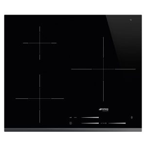 Placa de Inducción Smeg E SI7633B 3 Zonas 60cm Negro 7.35kW