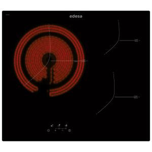 Vitroceramica Edesa EVT6328R/A 59cm 3 Zonas Negro