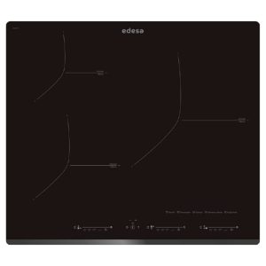 Placa de Inducción Edesa EIM6330 B 3 Zonas 59cm Negro 7.1kW