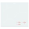Placa de Inducción Edesa EIMS6330 B WH 3 Zonas 59cm Blanco 7.1kW