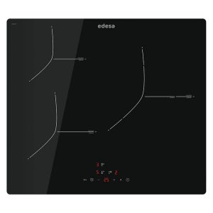 Placa Inducción Edesa EIT6328R/C 3 Zonas 59cm Negro 7kW