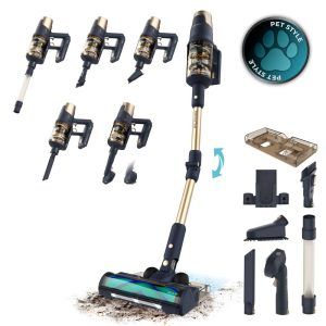 Aspirador de Escoba Cecotec Conga Rockstar RX70 AquaPet Flex 780 W &100 Minutos de Autonomía