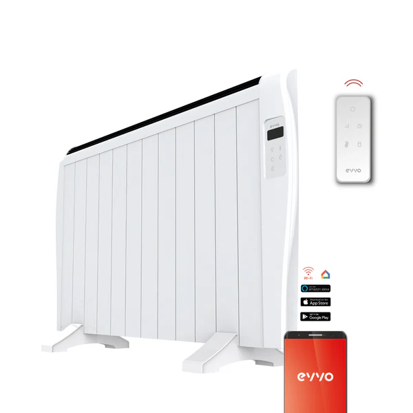 Radiador Emisor Térmico Evvo C12 Blanco 2000W