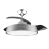 Ventilador de Techo Evvo V450 Invisible Steel 40W