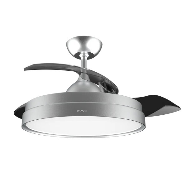Ventilador de Techo Evvo V450 Invisible Steel 40W