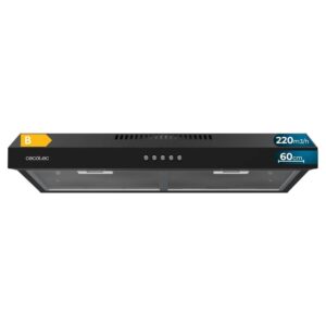 Campana Extractora Convencional Bolero Flux CM 602200 Black B 70W