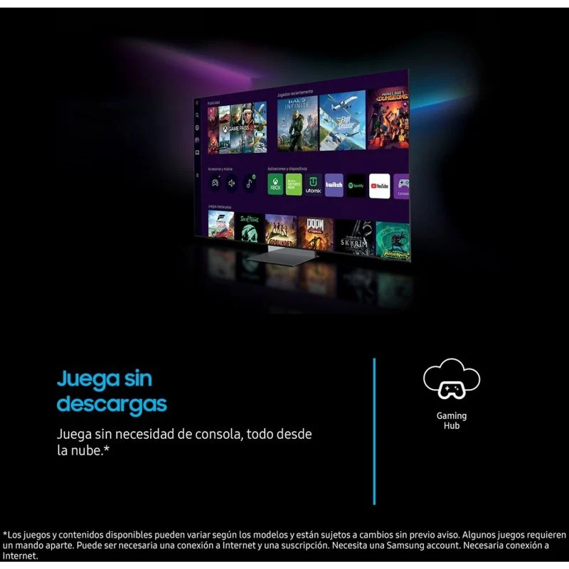 TV Samsung TU55U7025FKXXC 55'' 4K LED 138cm Clase G - Imagen 2